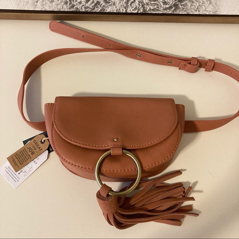 American Eagle Tassle Belt Bag NWT